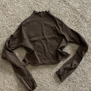 Garage Mock Neck Long Sleeve